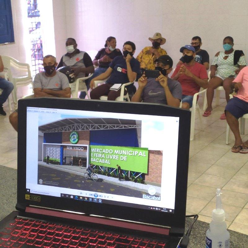 Projeto da nova Central de Abastecimento de Bacabal é discutido com feirantes