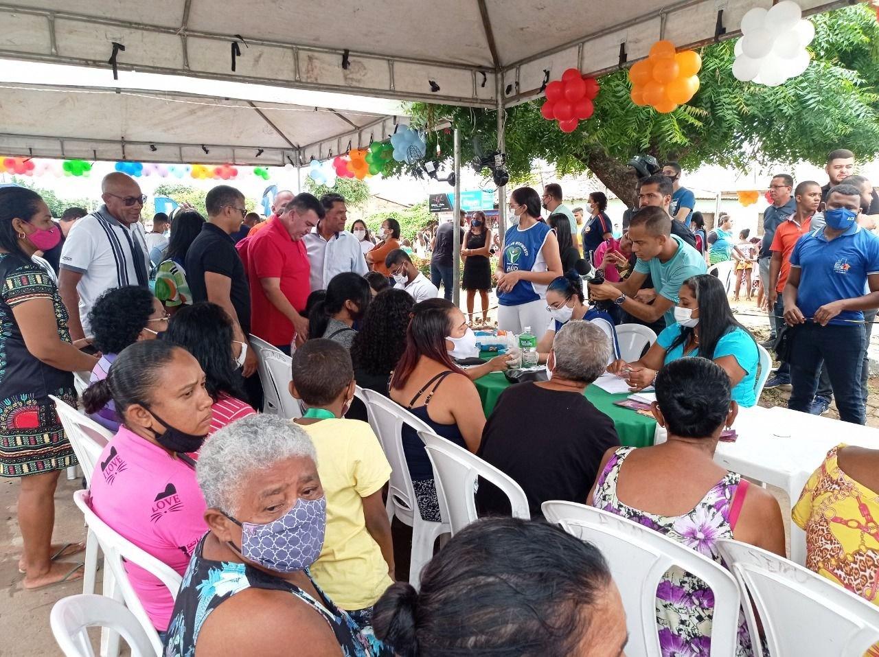 Com a presença do prefeito Edvan Brandão, Programa Saúde em Movimento chega no povoado Brejinho e bairro Trizidela