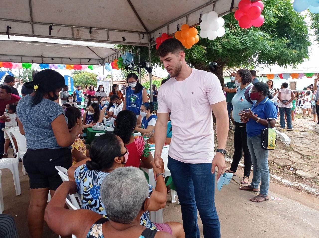 Com a presença do prefeito Edvan Brandão, Programa Saúde em Movimento chega no povoado Brejinho e bairro Trizidela