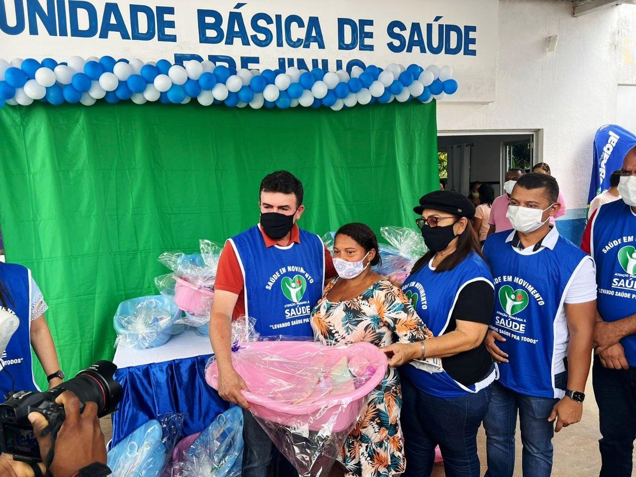 Com a presença do prefeito Edvan Brandão, Programa Saúde em Movimento chega no povoado Brejinho e bairro Trizidela