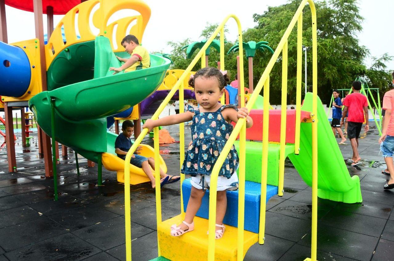 Prefeito Edvan Brandão e Governador Flávio Dino inauguram Parque Ambiental de Bacabal