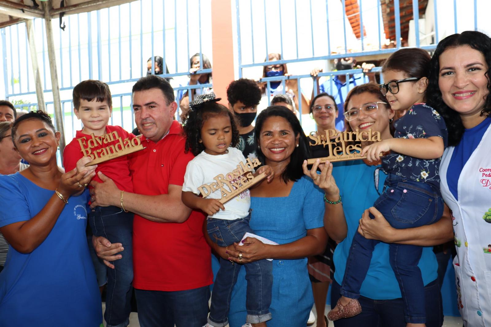 Mais duas escolas reinauguradas hoje como parte do aniversário de Bacabal