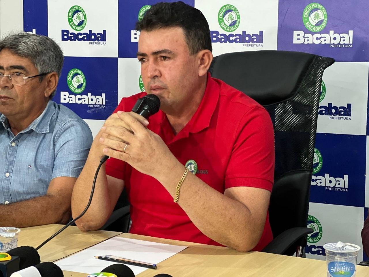 Prefeito Edvan Brandão pede que a população de Bacabal participe do Censo do IBGE