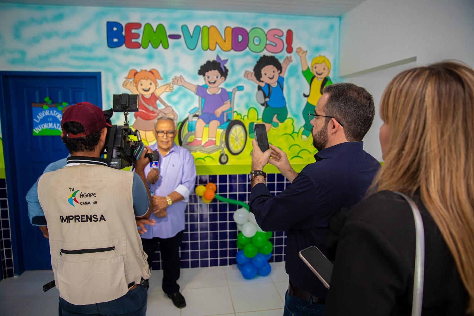 Bacabal 103 anos: Prefeitura entrega escola Sebastião Moreira Maranhão no Bairro Satuba após ampla reforma